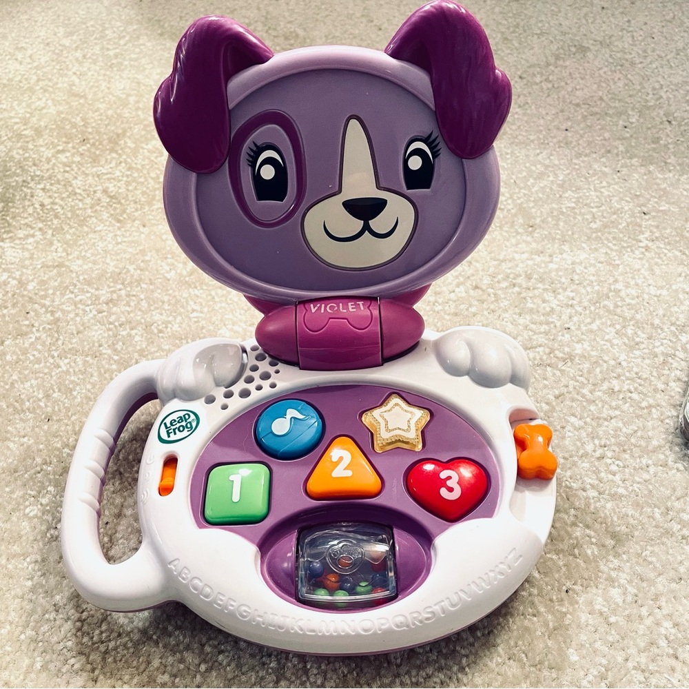 LeapFrog My Talking LapPup Violet Learning Toddler Toy